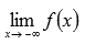 (-∞ ؛ b ] عيّن قيمة الوظيفة عند x = b والحد عند -∞